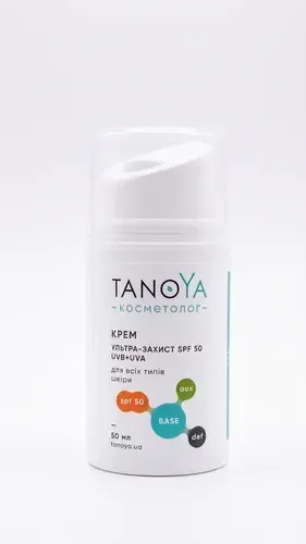 TANOYA Ultra Protection SPF 50 cream from the official catalog